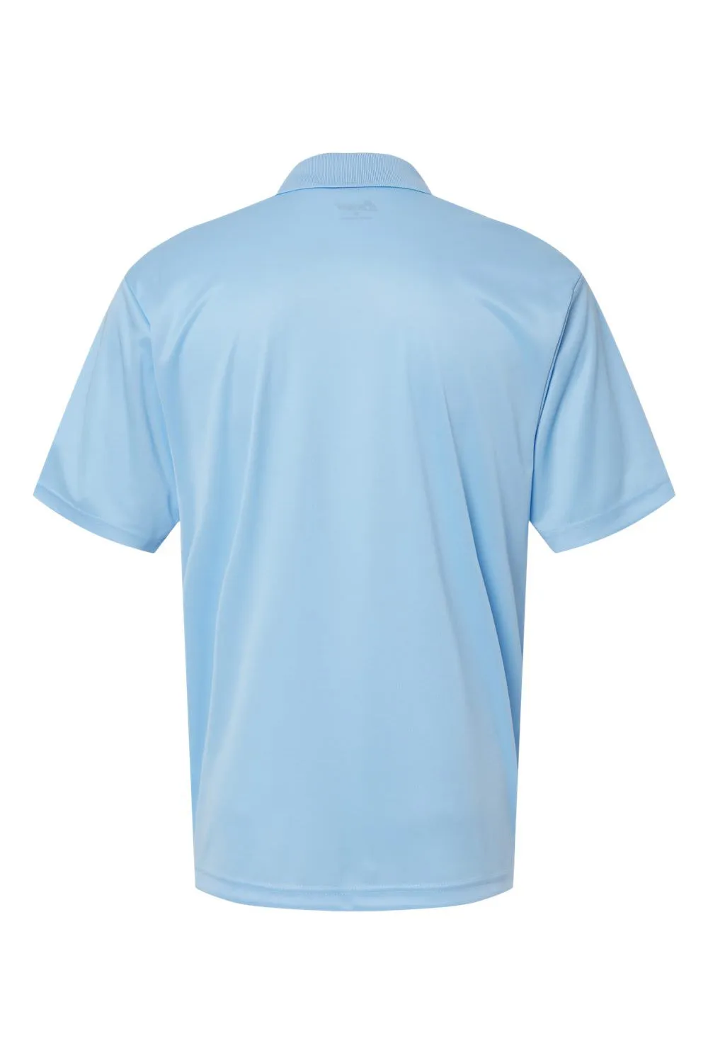 Paragon Mens Sebring Performance Moisture Wicking Short Sleeve Polo Shirt - Blue Mist
