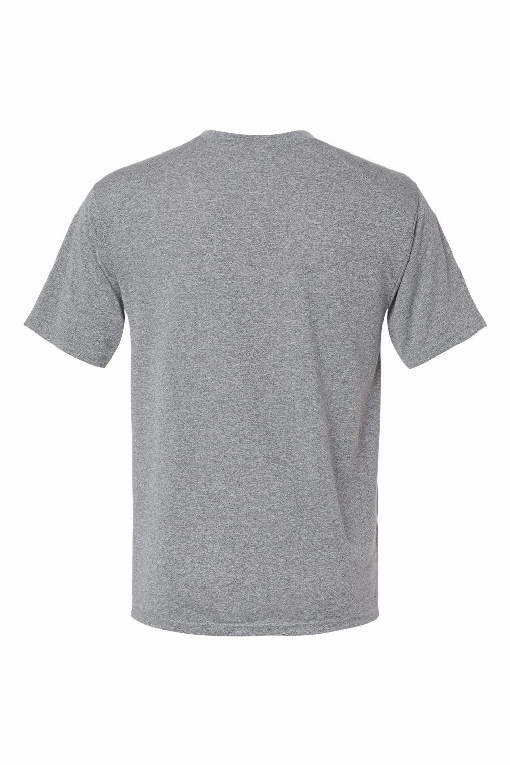 Paragon Mens Islander Performance Moisture Wicking Short Sleeve Crewneck T-Shirt - Heather Grey