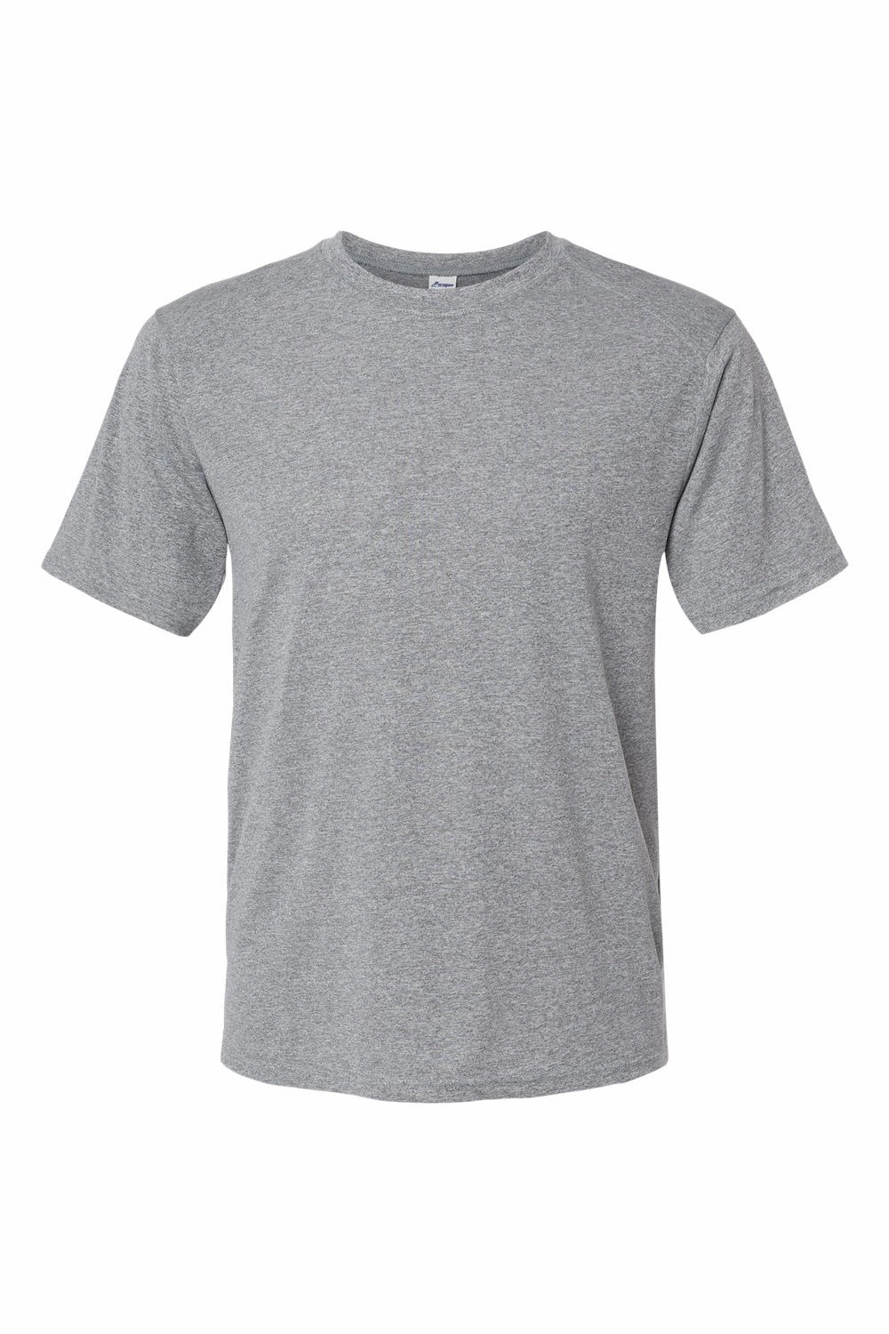 Paragon Mens Islander Performance Moisture Wicking Short Sleeve Crewneck T-Shirt - Heather Grey