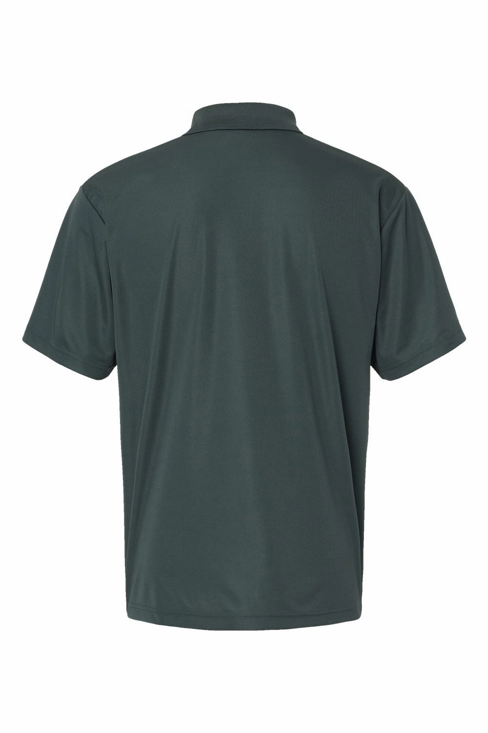 Paragon Mens Sebring Performance Moisture Wicking Short Sleeve Polo Shirt - Carbon Grey