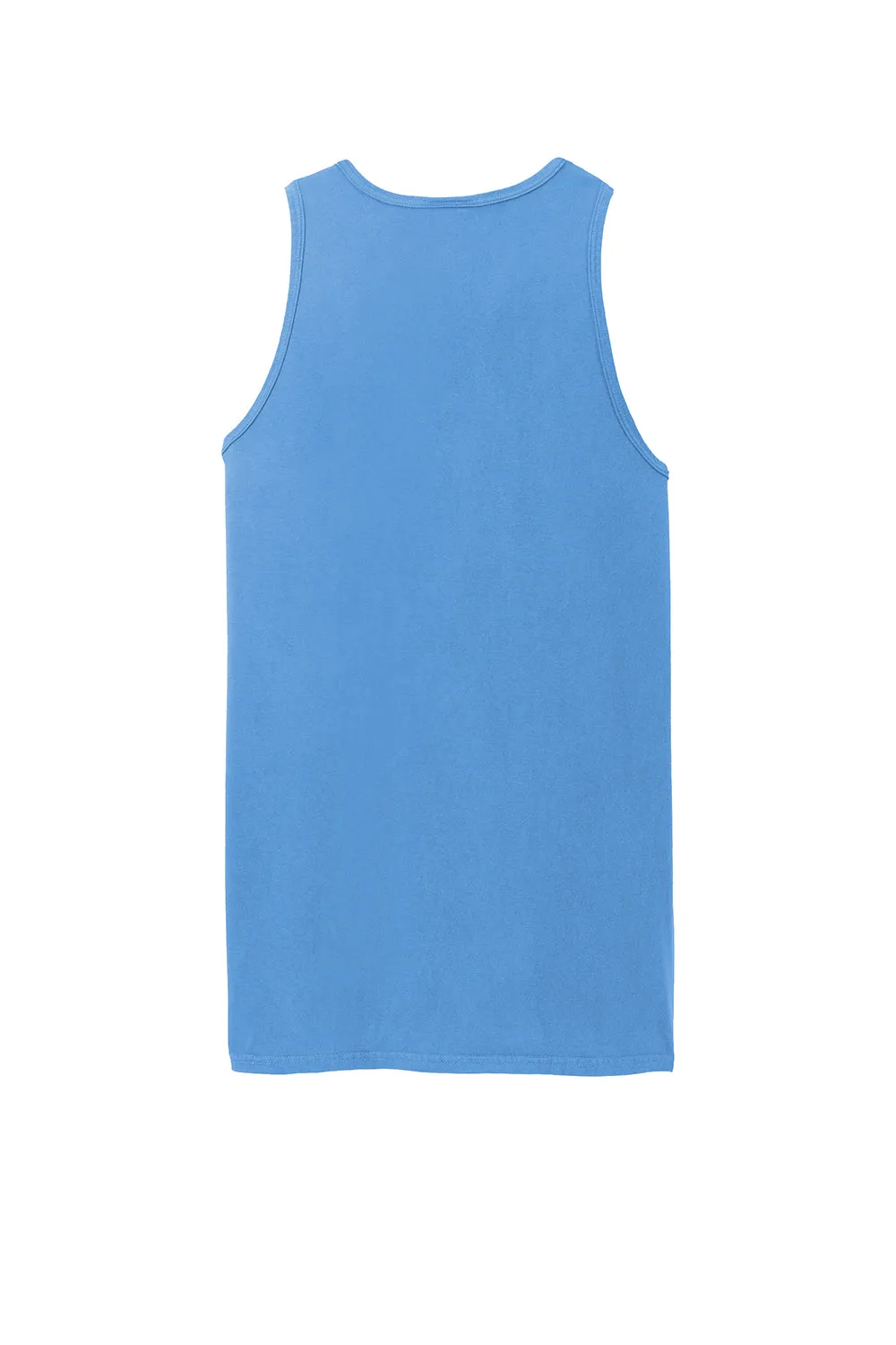 Port & Company Mens Beach Wash Tank Top - Blue Moon