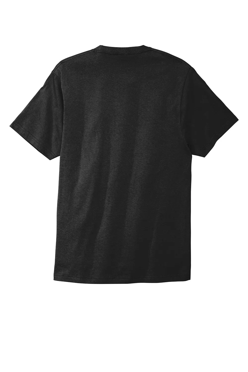 Port & Company Mens Bouncer Short Sleeve Crewneck T-Shirt - Deep Black