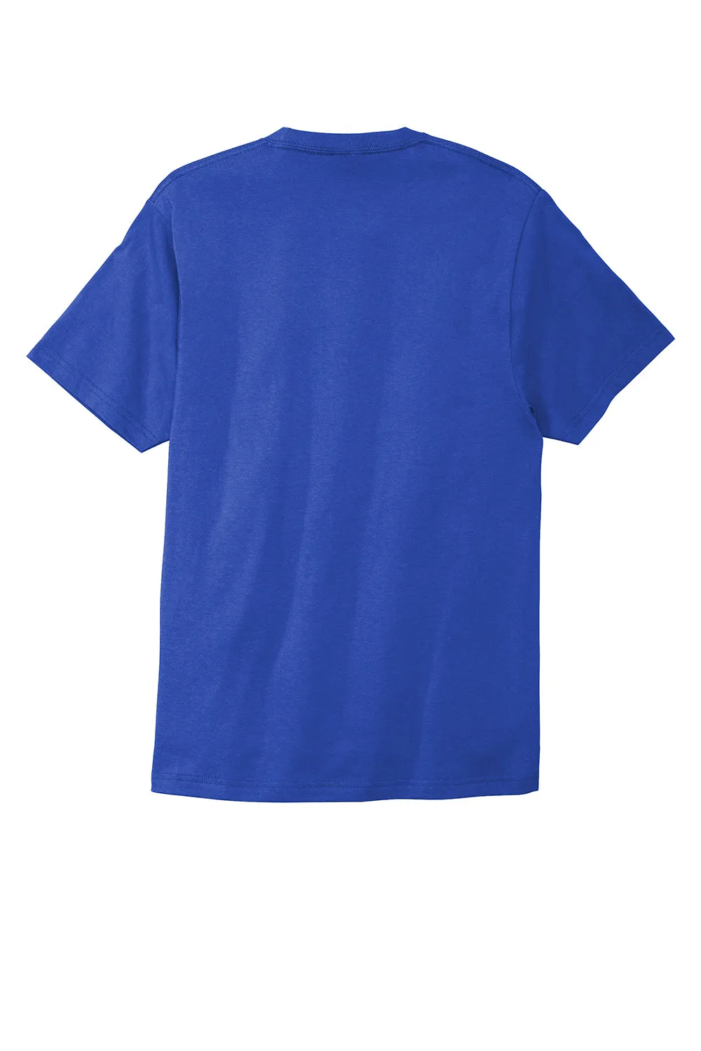 Port & Company Mens Bouncer Short Sleeve Crewneck T-Shirt - True Royal Blue