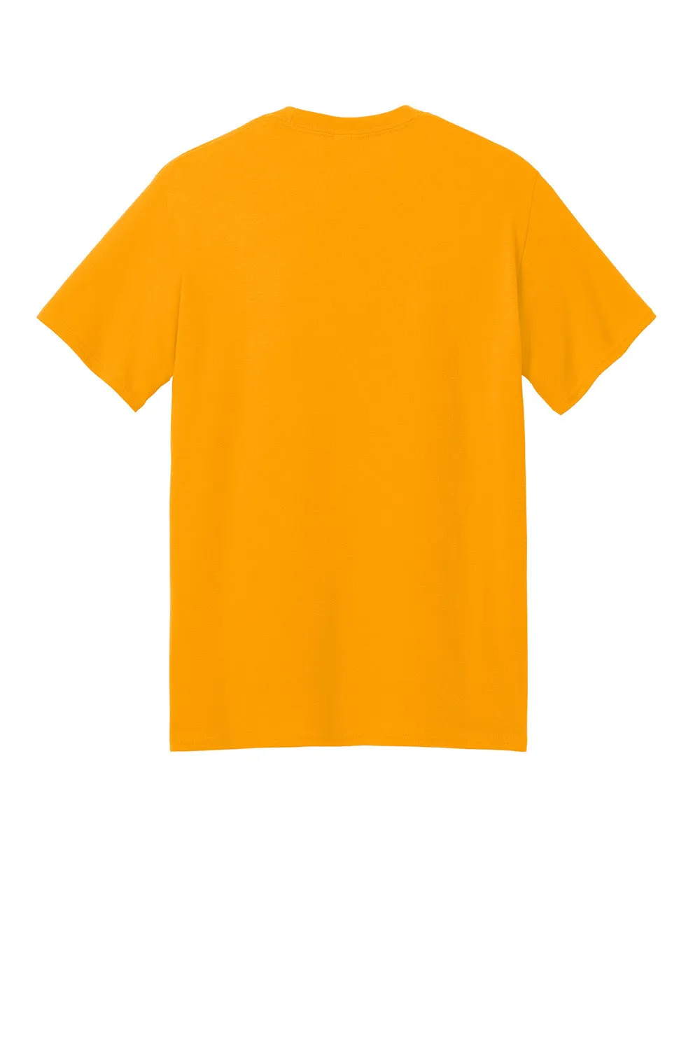 Port & Company Mens Core Blend Recycled Short Sleeve Crewneck T-Shirt - Gold