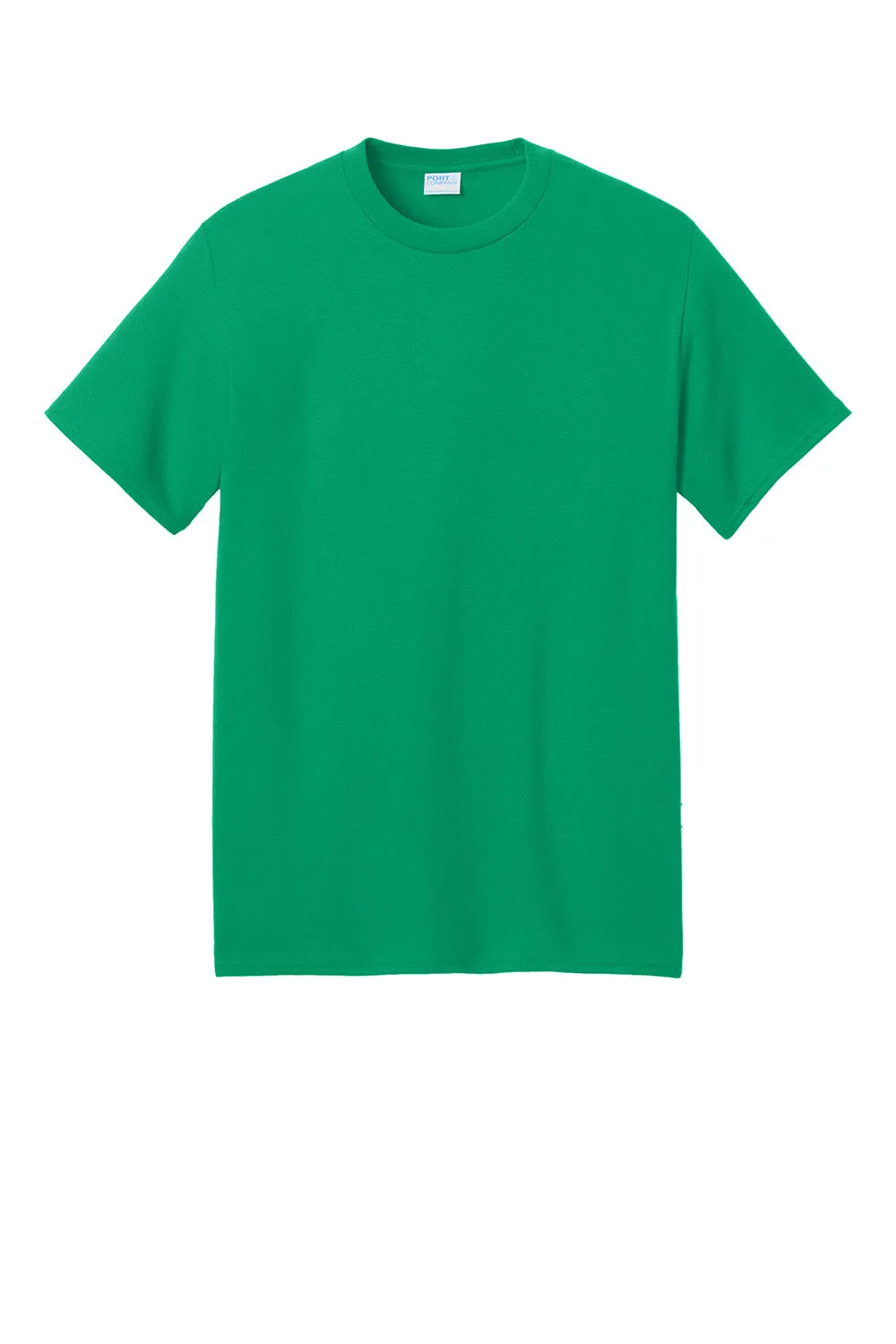 Port & Company Mens Core Blend Recycled Short Sleeve Crewneck T-Shirt - Kelly Green