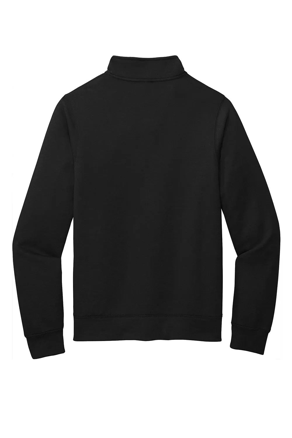 Port & Company Mens Core Fleece Full Zip Sweatshirt w/ Pockets - Jet Black