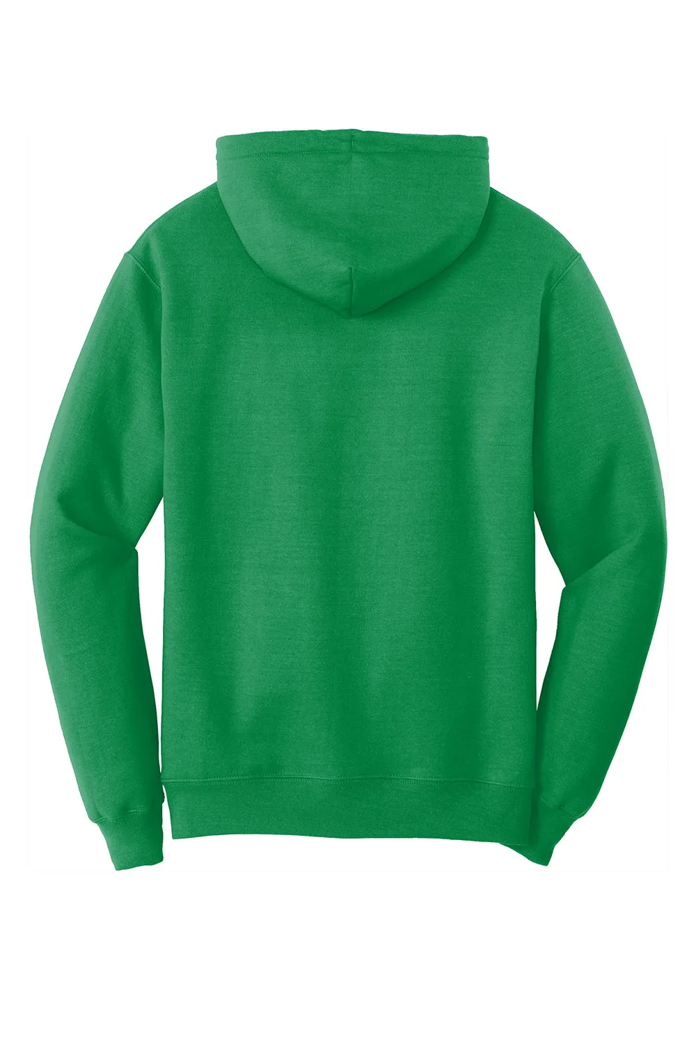 Port & Company Mens Core Pill Resistant Fleece Hooded Sweatshirt Hoodie w/ Pouch Pocket - Kelly Green