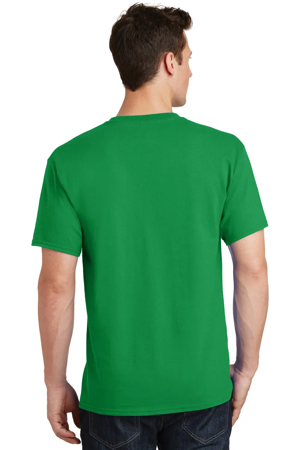 Port & Company Mens Core Short Sleeve Crewneck T-Shirt - Clover Green