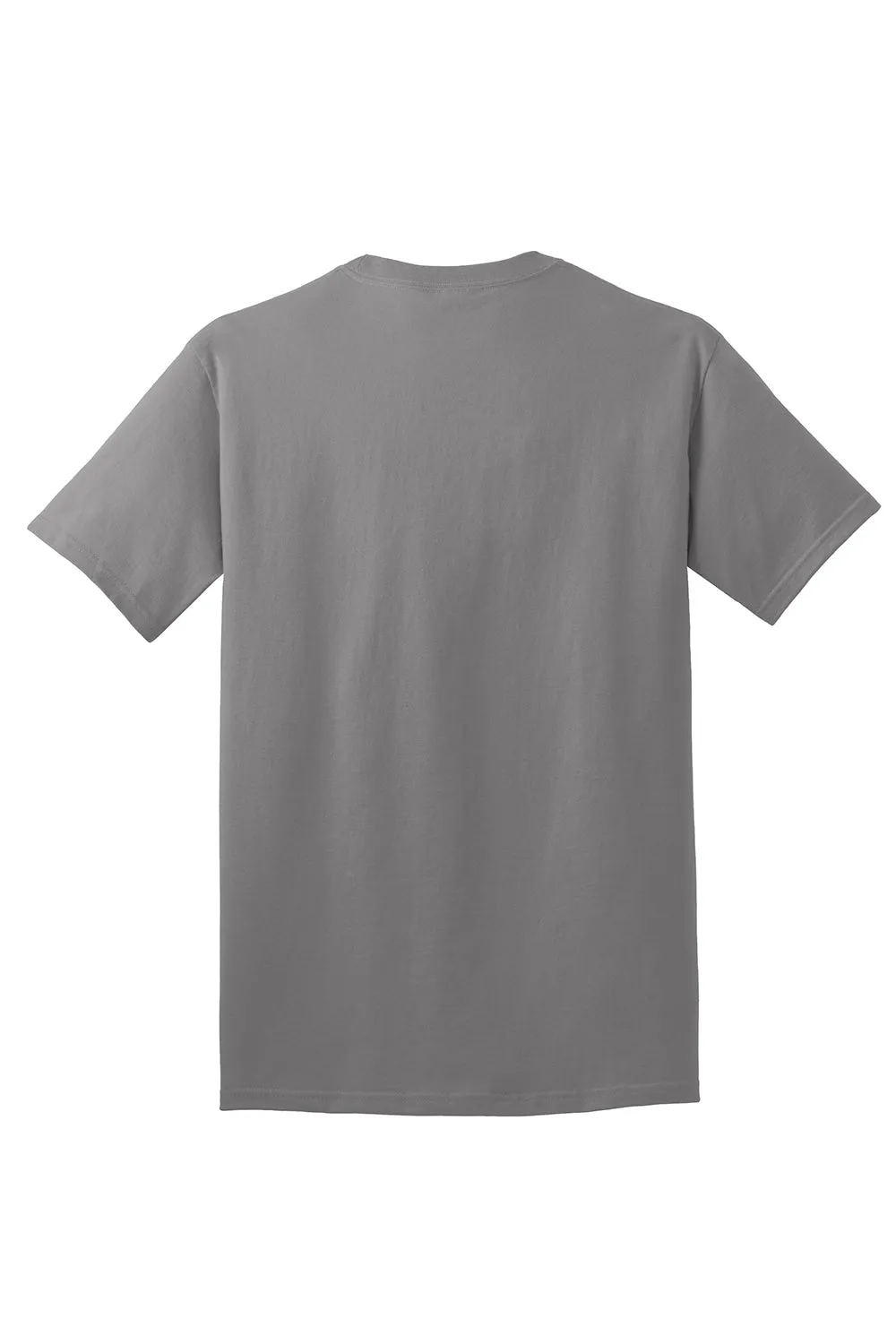 Port & Company Mens Core Short Sleeve Crewneck T-Shirt - Medium Grey