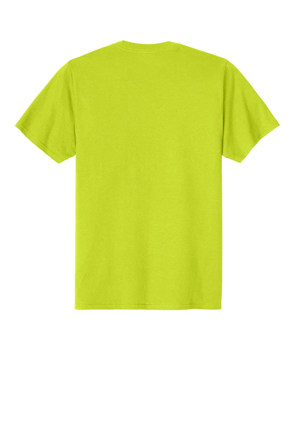 Port & Company Mens CVC Short Sleeve Crewneck T-Shirt - Charge Green