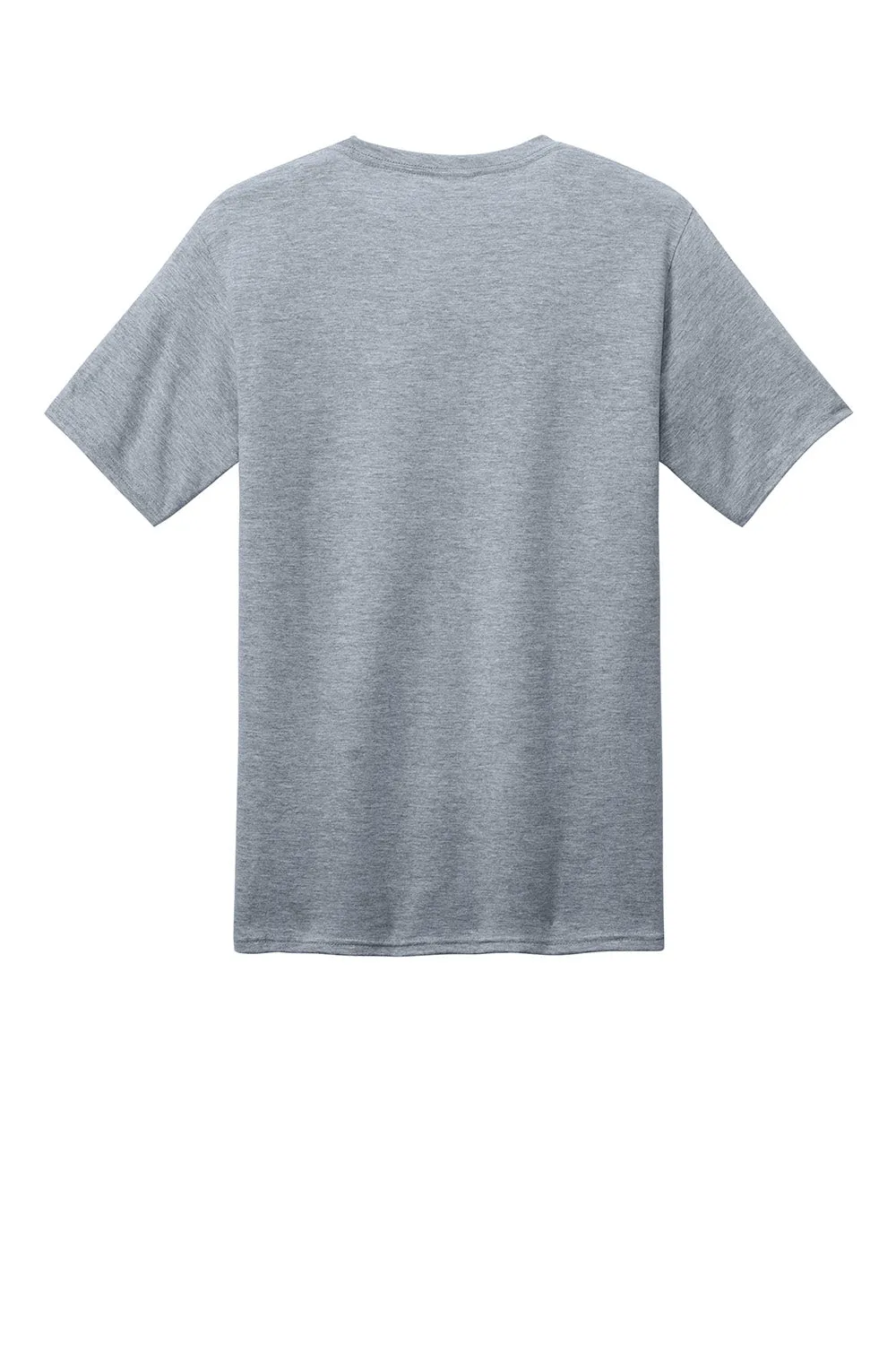 Port & Company Mens CVC Short Sleeve Crewneck T-Shirt - Heather Grey