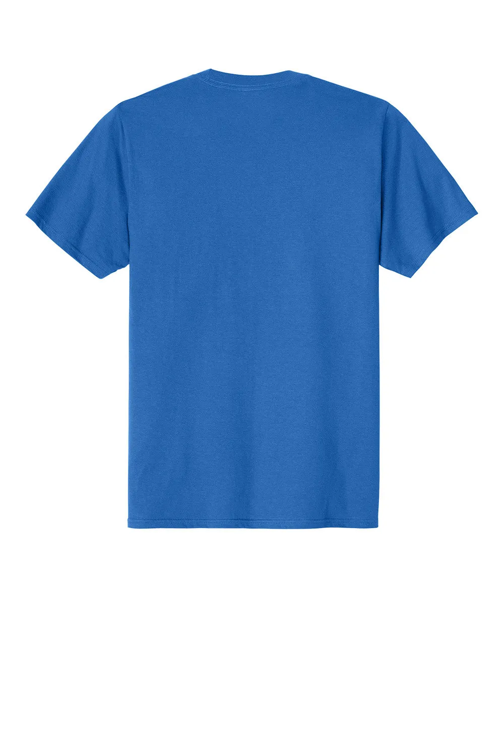 Port & Company Mens CVC Short Sleeve Crewneck T-Shirt - Royal Blue