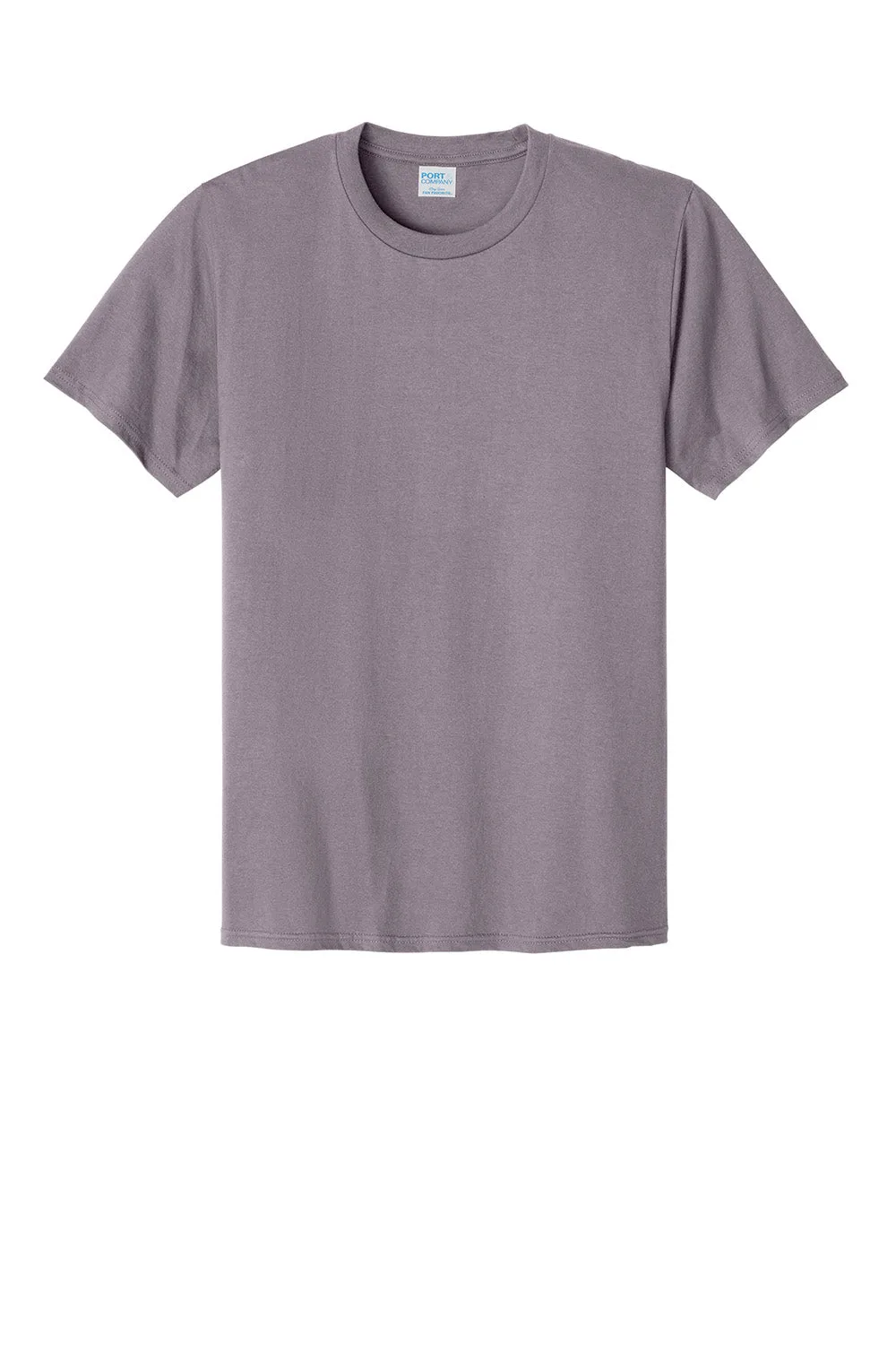 Port & Company Mens CVC Short Sleeve Crewneck T-Shirt - Smoky Amethyst