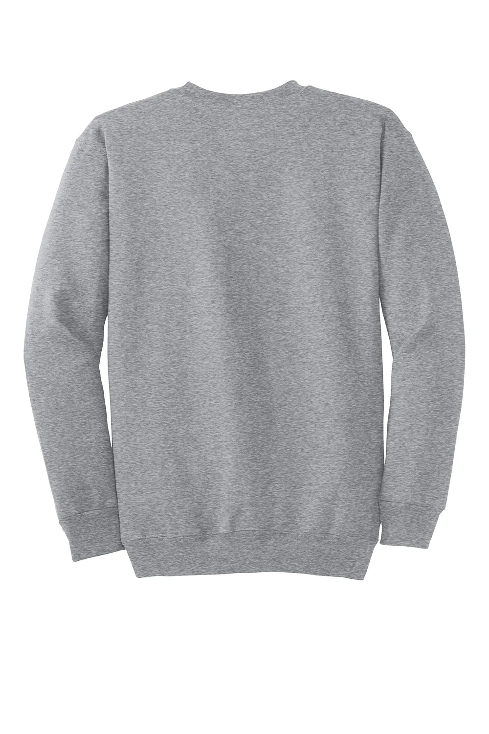 Port & Company Mens Essential Pill Resistant Fleece Crewneck Sweatshirt - Heather Grey