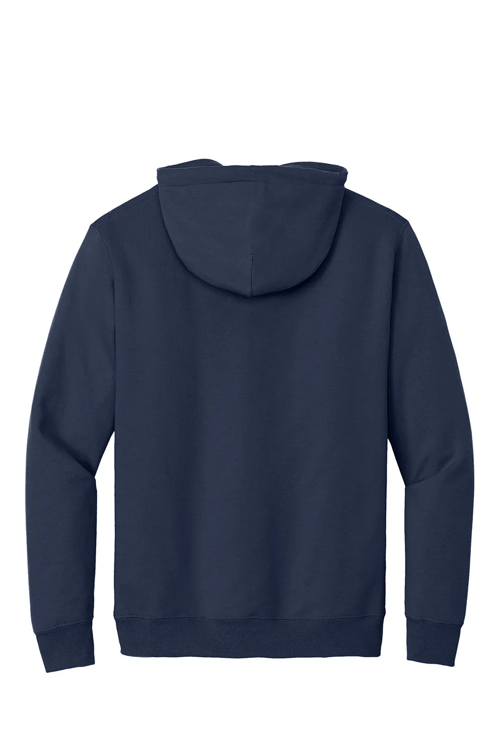 Port & Company Mens Essential Pill Resistant Fleece Hooded Sweatshirt Hoodie w/ Pouch Pocket - Navy Blue