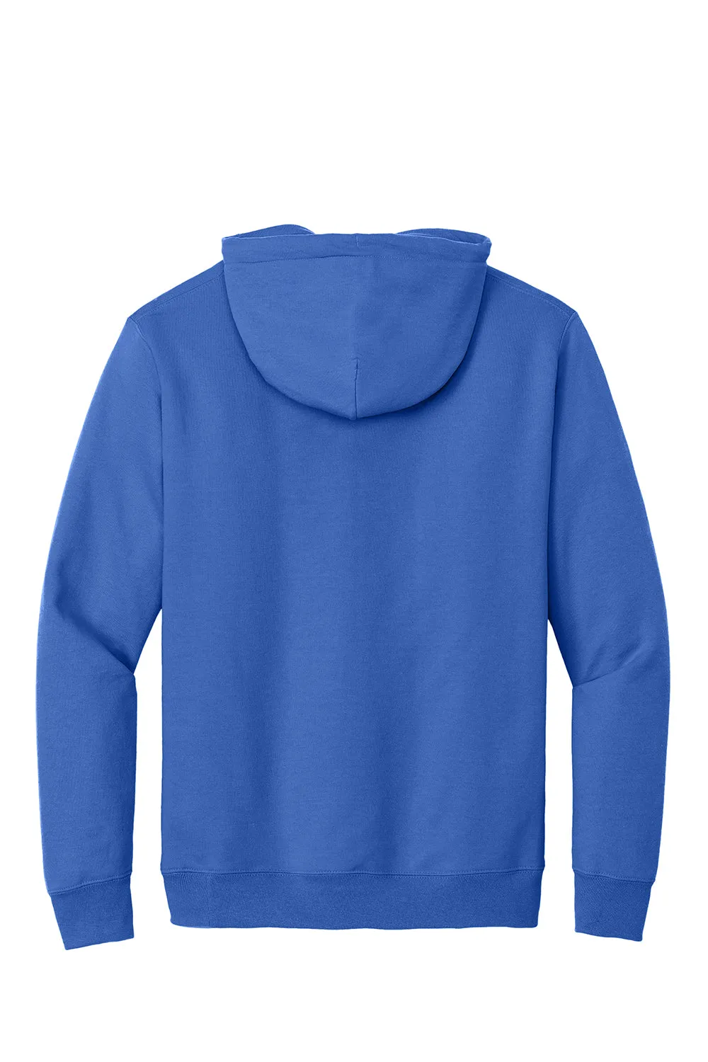 Port & Company Mens Essential Pill Resistant Fleece Hooded Sweatshirt Hoodie w/ Pouch Pocket - Royal Blue