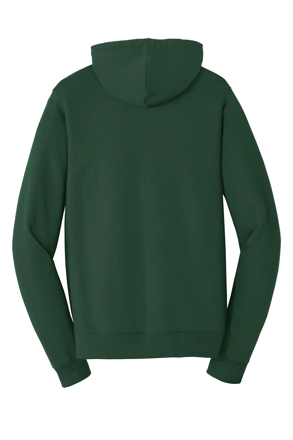Port & Company Mens Fan Favorite Fleece Hooded Sweatshirt Hoodie w/ Pouch Pocket - Forest Green