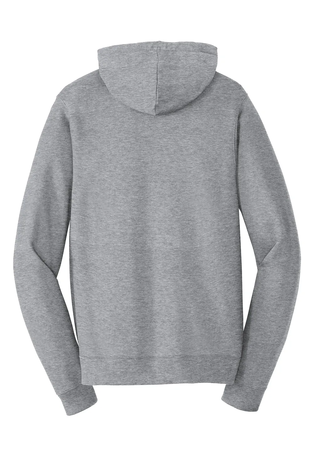 Port & Company Mens Fan Favorite Fleece Hooded Sweatshirt Hoodie w/ Pouch Pocket - Heather Grey