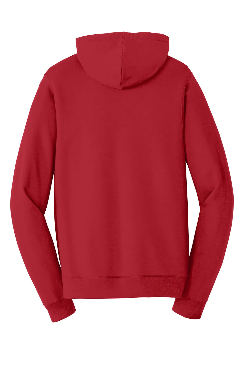 Port & Company Mens Fan Favorite Fleece Hooded Sweatshirt Hoodie w/ Pouch Pocket - Team Cardinal Red