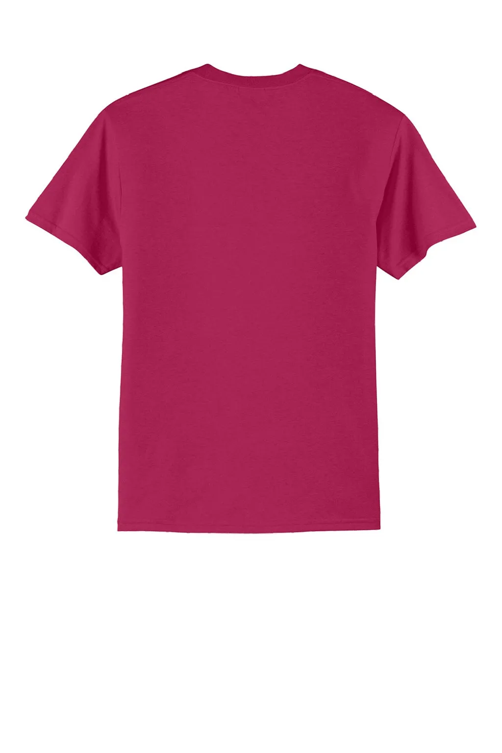 Port & Company Mens Short Sleeve Crewneck T-Shirt - Flush Pink
