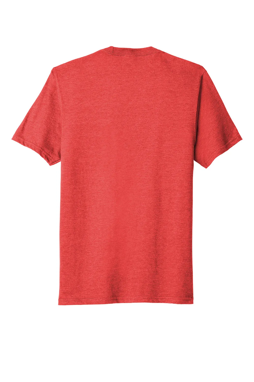 Port & Company Mens Short Sleeve Crewneck T-Shirt - Heather Bright Red