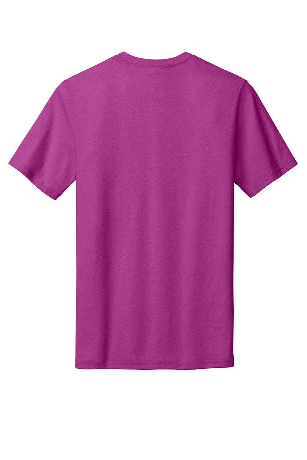 Port & Company Mens Short Sleeve Crewneck T-Shirt - Heather Raspberry Pink
