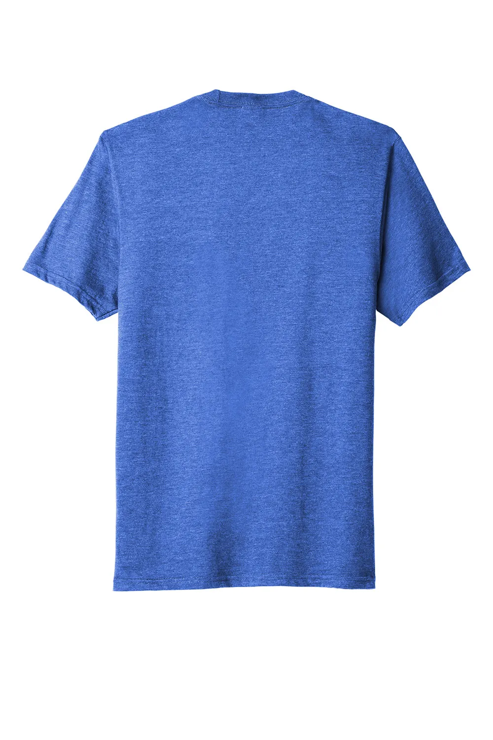 Port & Company Mens Short Sleeve Crewneck T-Shirt - Heather Royal Blue