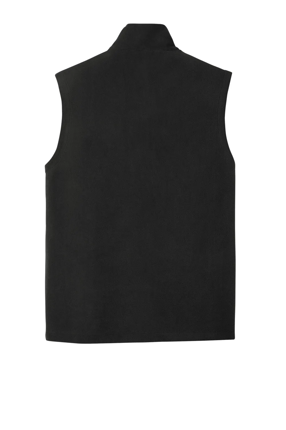 Port Authority Mens Accord Pill Resistant Microfleece Full Zip Vest - Black