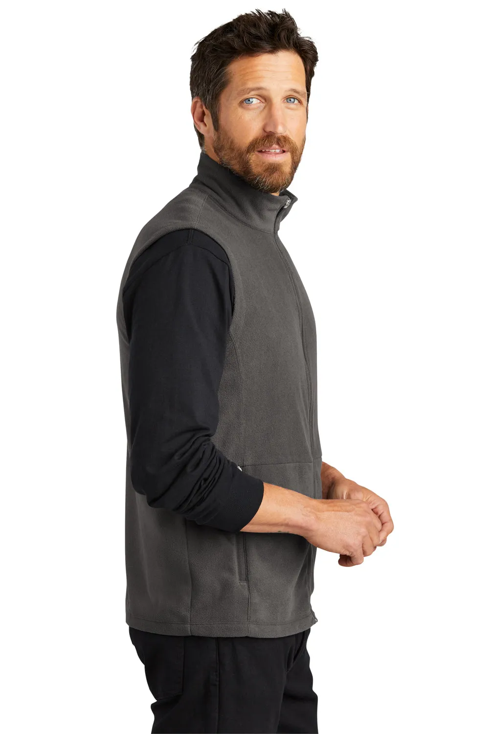 Port Authority Mens Accord Pill Resistant Microfleece Full Zip Vest - Pewter Grey
