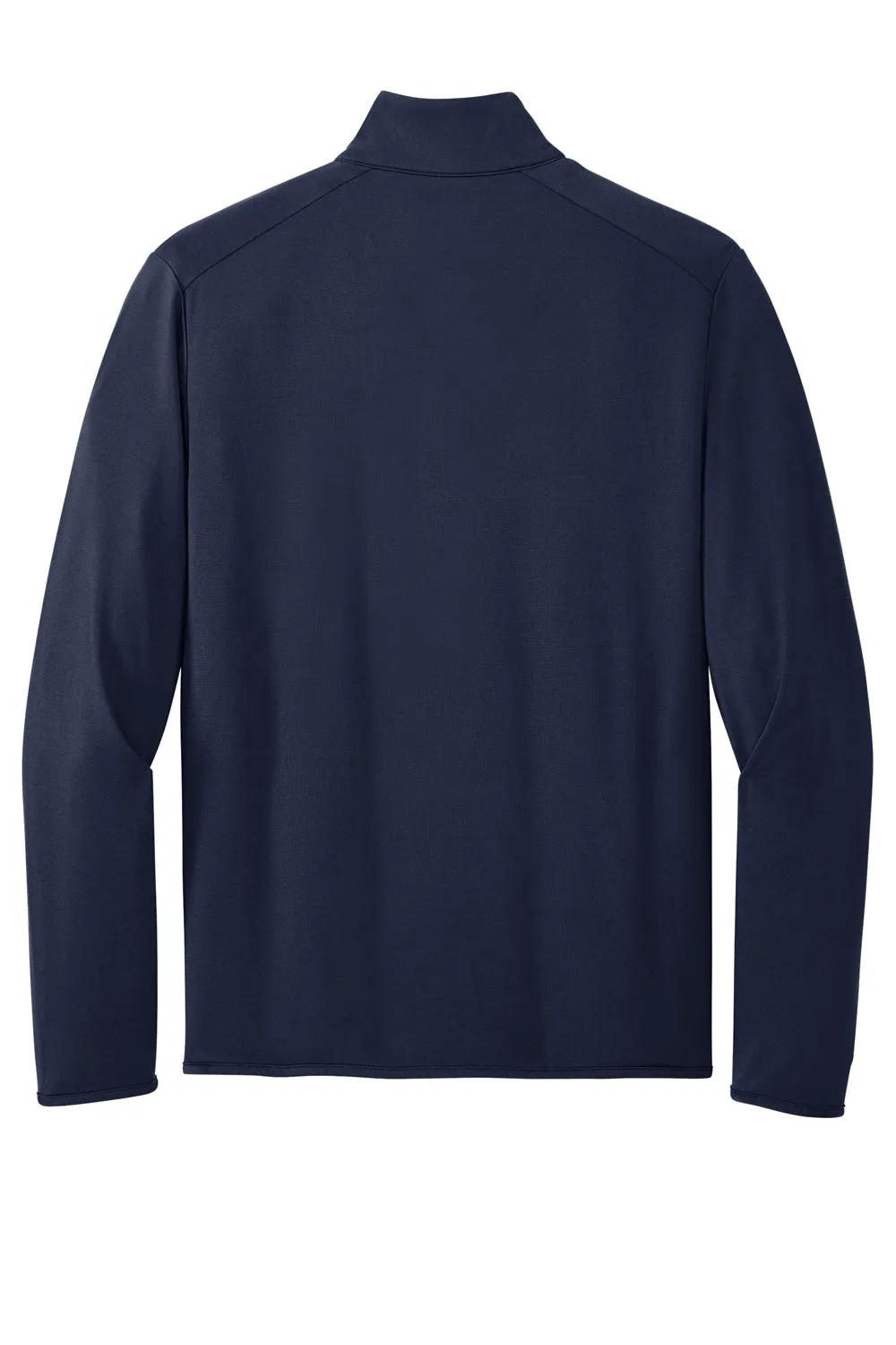 Port Authority Mens Accord Stretch Fleece Moisture Wicking Full Zip Jacket - Navy Blue