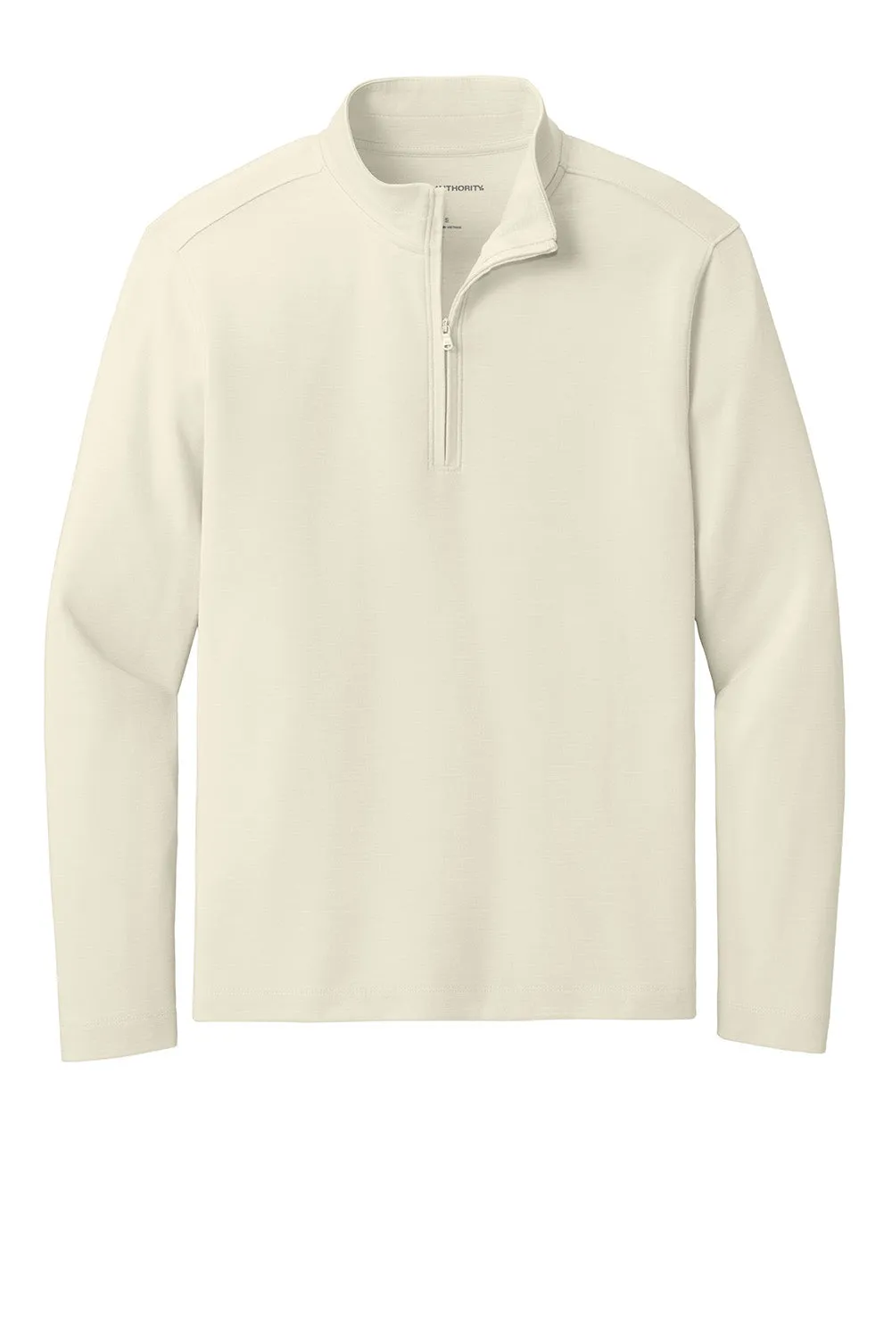 Port Authority Mens Breakwater 1/4 Zip Sweatshirt - Parchment