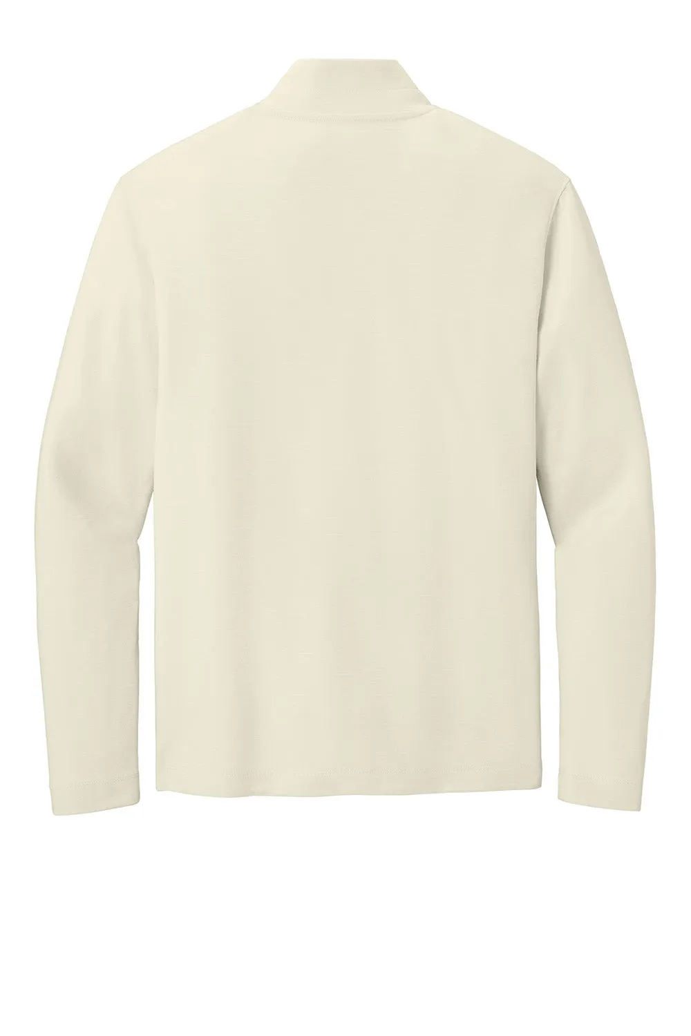 Port Authority Mens Breakwater 1/4 Zip Sweatshirt - Parchment