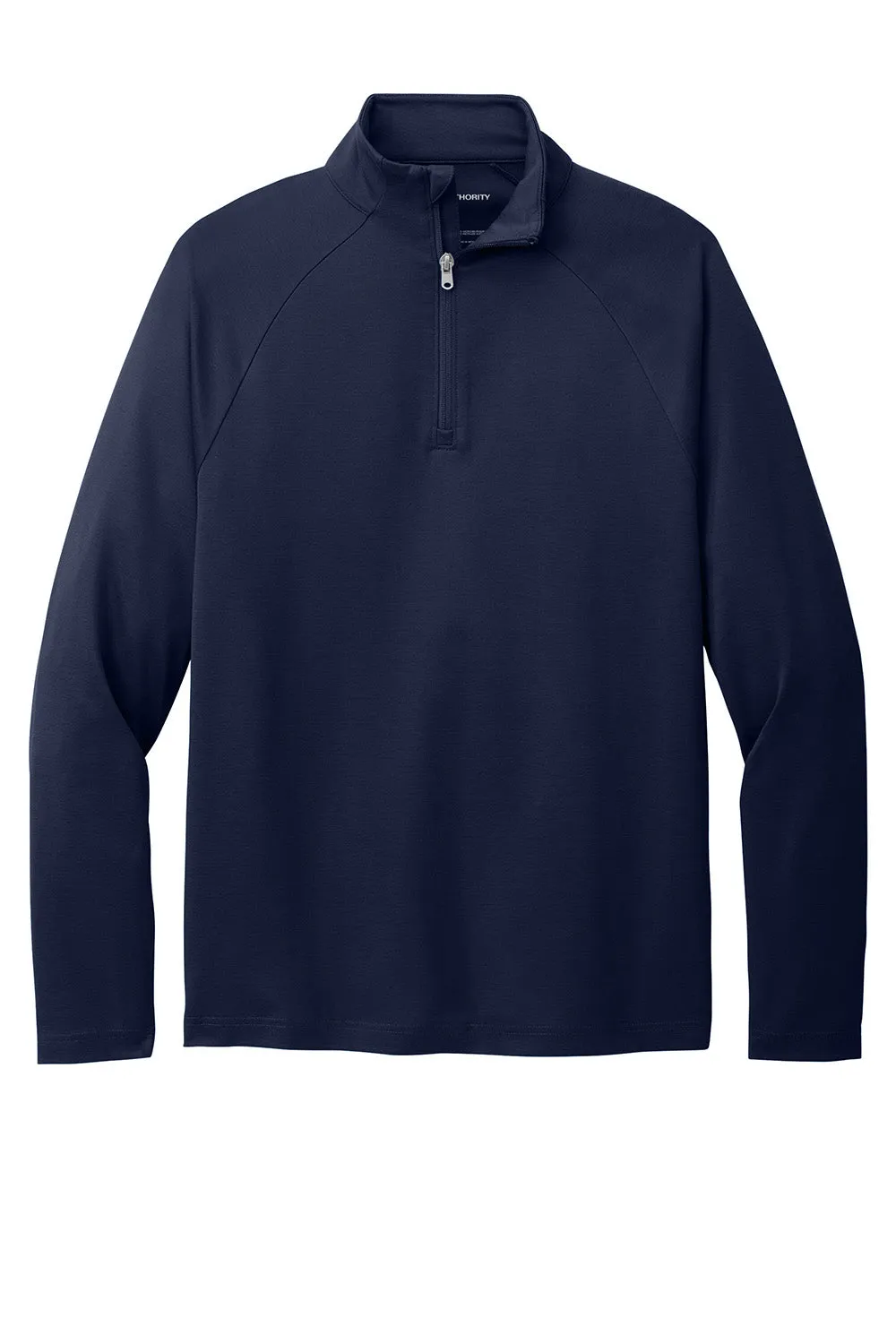 Port Authority Mens C-FREE Cypress Snag Resistant 1/4 Zip Sweatshirt - True Navy Blue