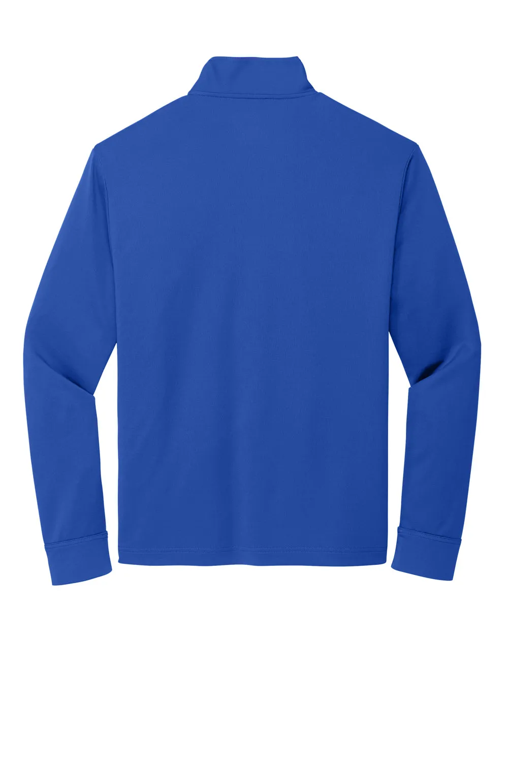 Port Authority Mens C-Free Performance Moisture Wicking 1/4 Zip Sweatshirt - True Royal Blue