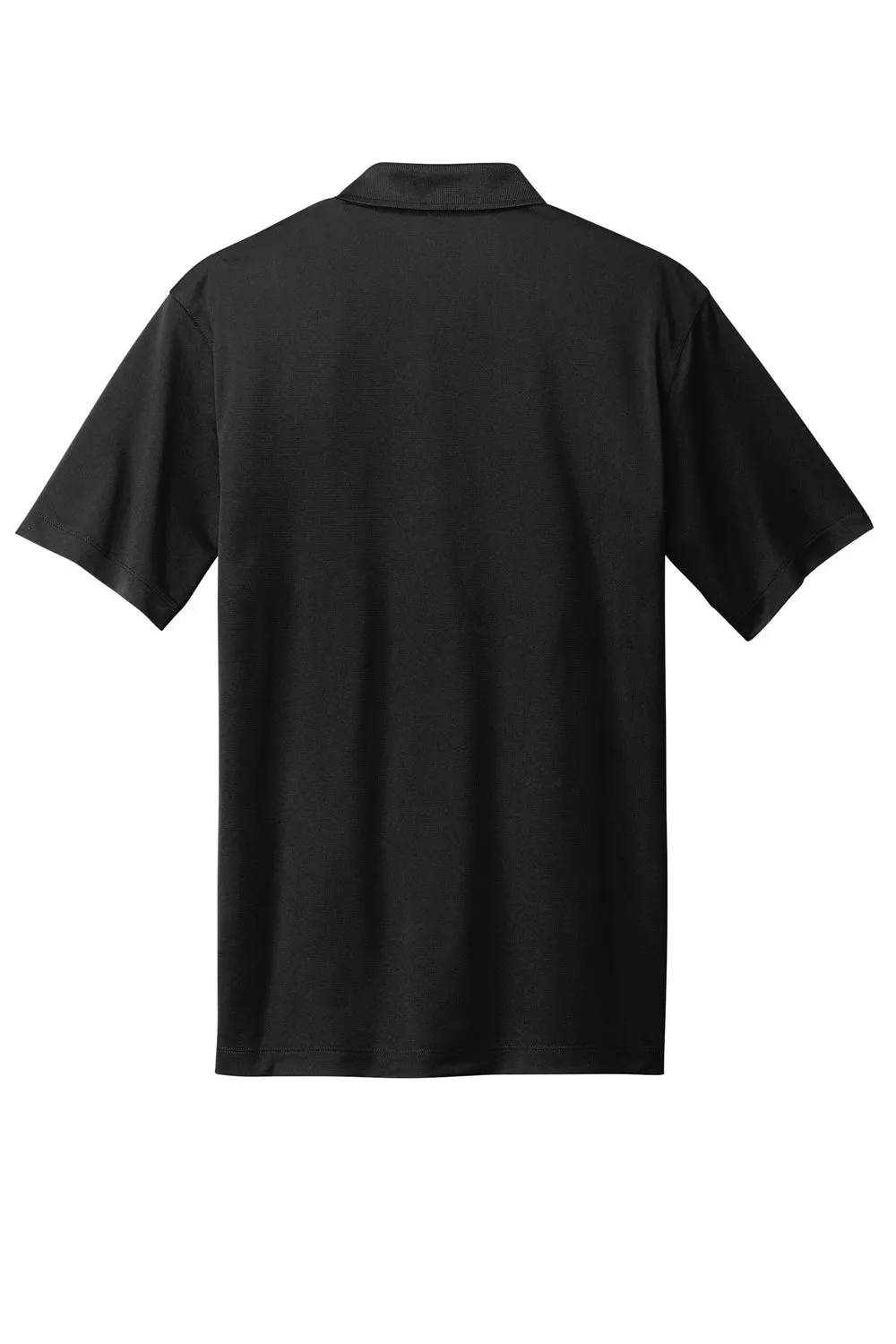 Port Authority Mens C-Free Performance Moisture Wicking Short Sleeve Polo Shirt - Deep Black