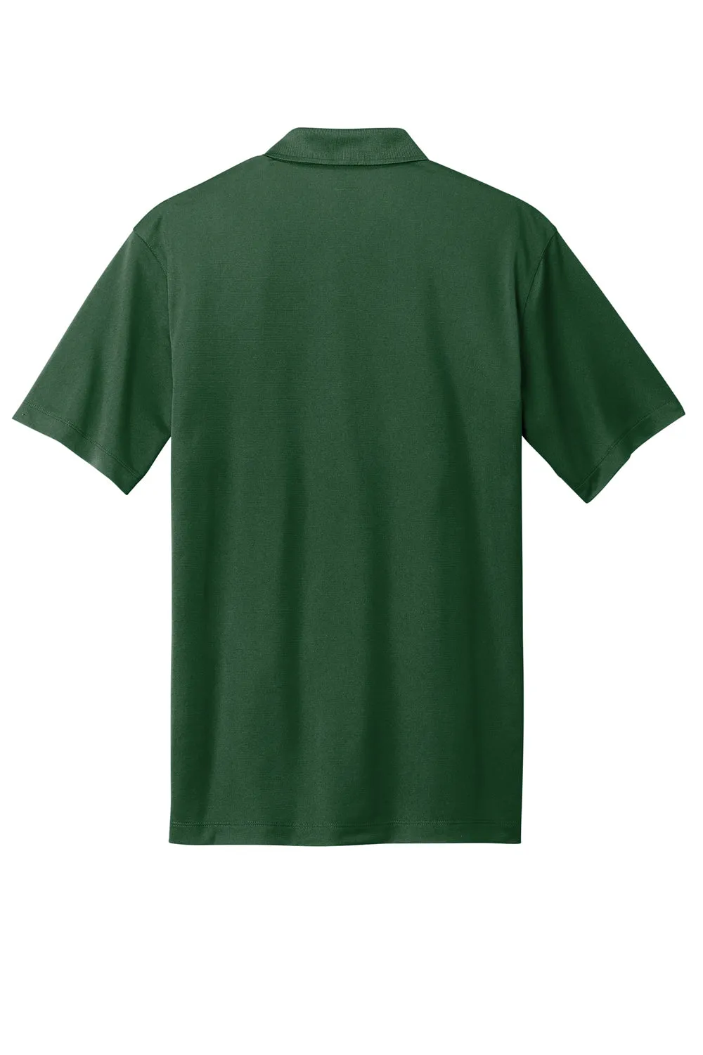 Port Authority Mens C-Free Performance Moisture Wicking Short Sleeve Polo Shirt - Forest Green
