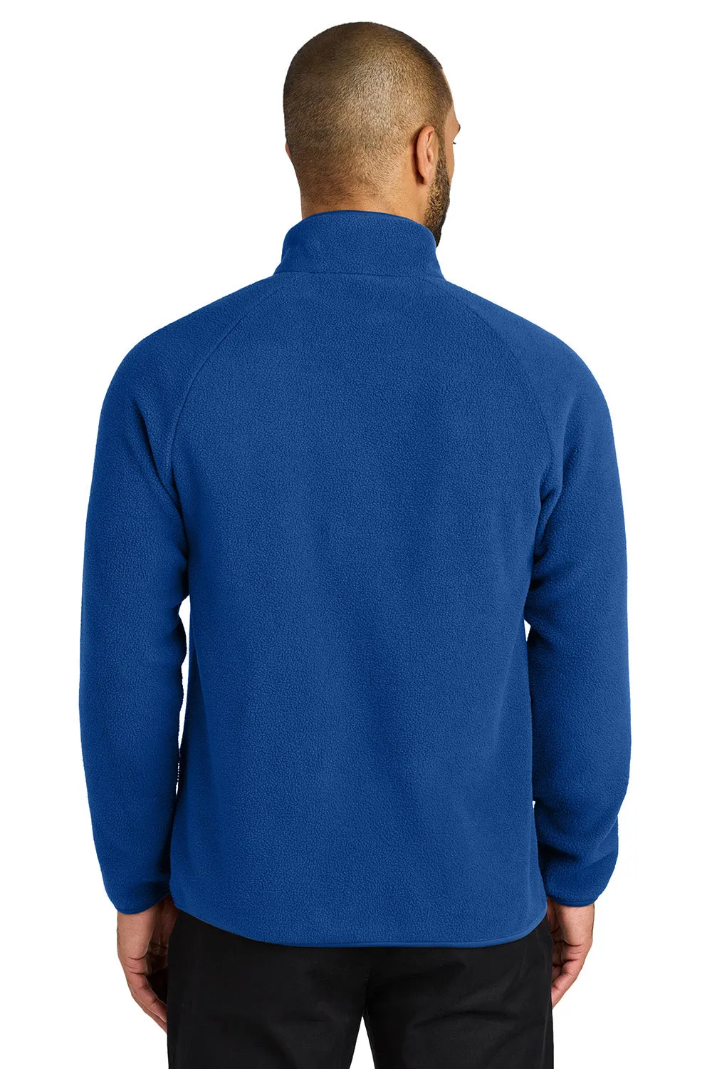 Port Authority Mens C-FREE Raglan Pill Resistant Fleece Full Zip Jacket - True Royal Blue