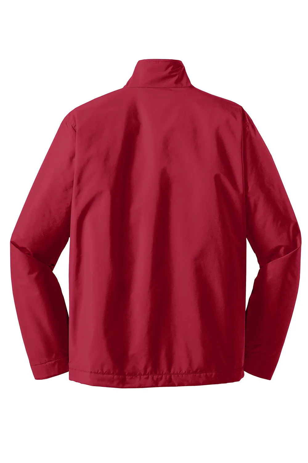 Port Authority Mens Challenger II Wind & Water Resistant Full Zip Jacket - True Red/True Black
