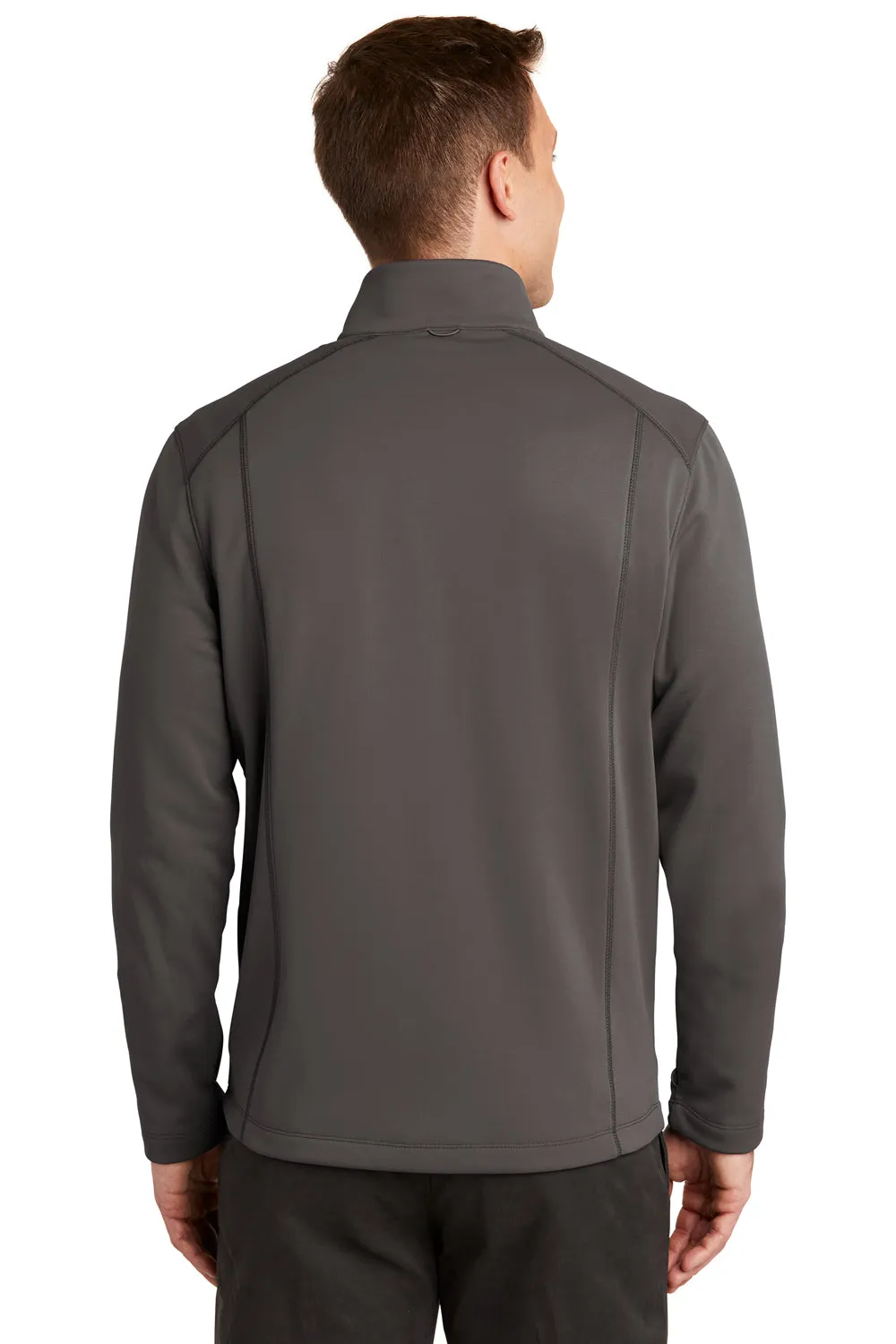 Port Authority Mens Collective Full Zip Smooth Fleece Jacket - Graphite Grey