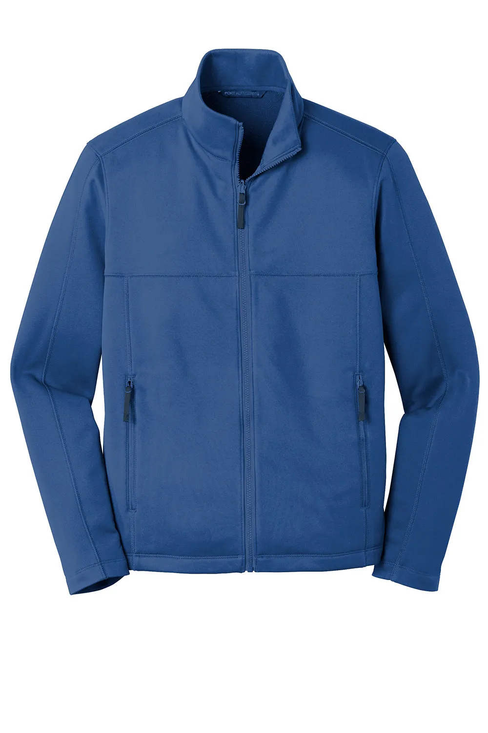 Port Authority Mens Collective Full Zip Smooth Fleece Jacket - Night Sky Blue
