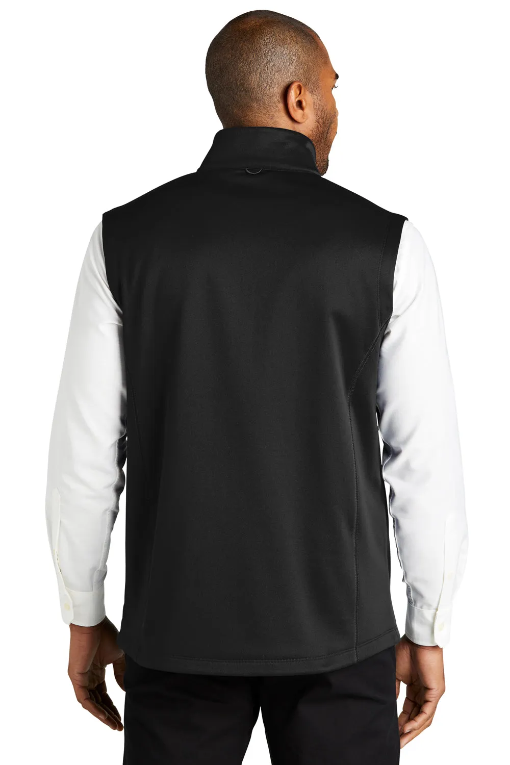 Port Authority Mens Collective Smooth Fleece Full Zip Vest - Deep Black