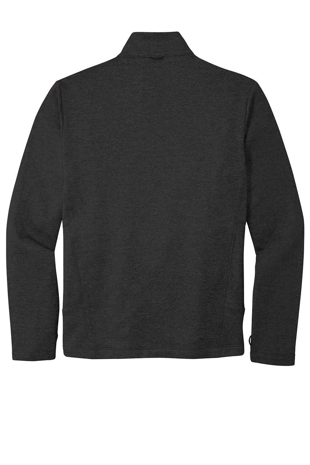 Port Authority Mens Collective Striated Fleece Full Zip Jacket - Heather Deep Black