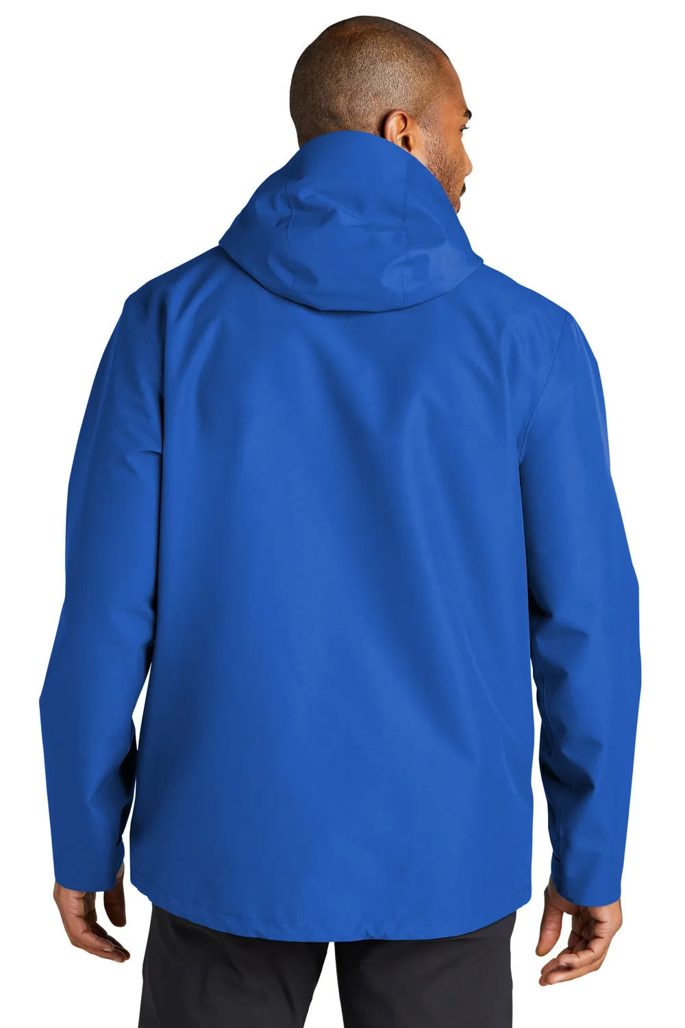 Port Authority Mens Collective Tech Full Zip Outer Shell Hooded Jacket - True Royal Blue