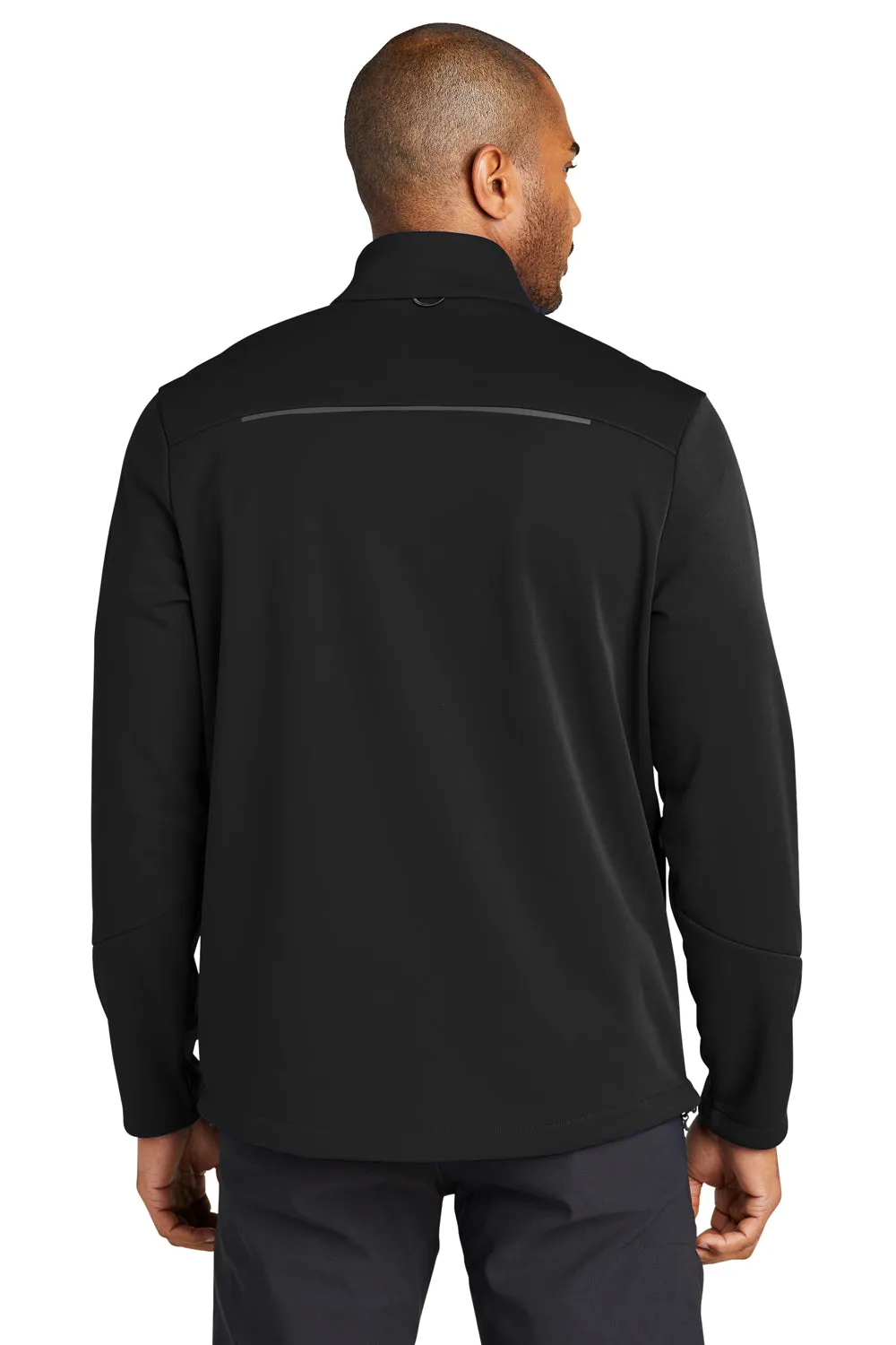 Port Authority Mens Collective Tech Waterproof Full Zip Soft Shell Jacket - Deep Black