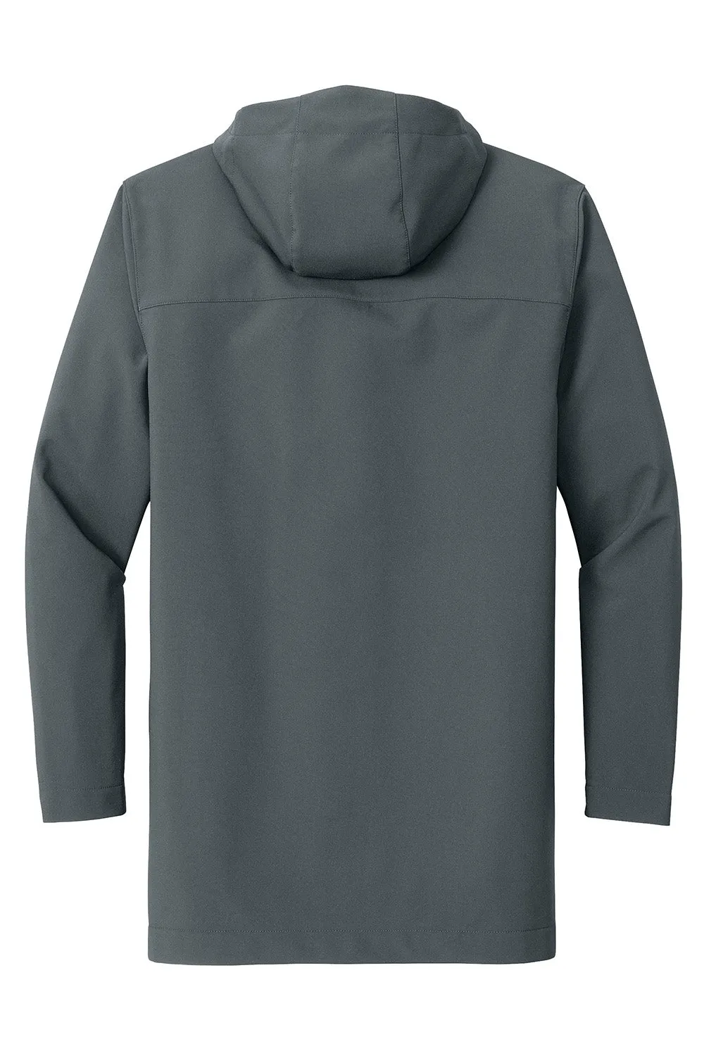 Port Authority Mens Collective Water Resistant Full Zip Hooded Parka - Graphite Grey