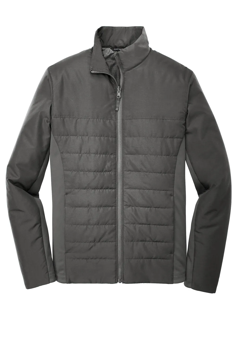 Port Authority Mens Collective Wind & Water Resistant Full Zip Jacket - Graphite Grey