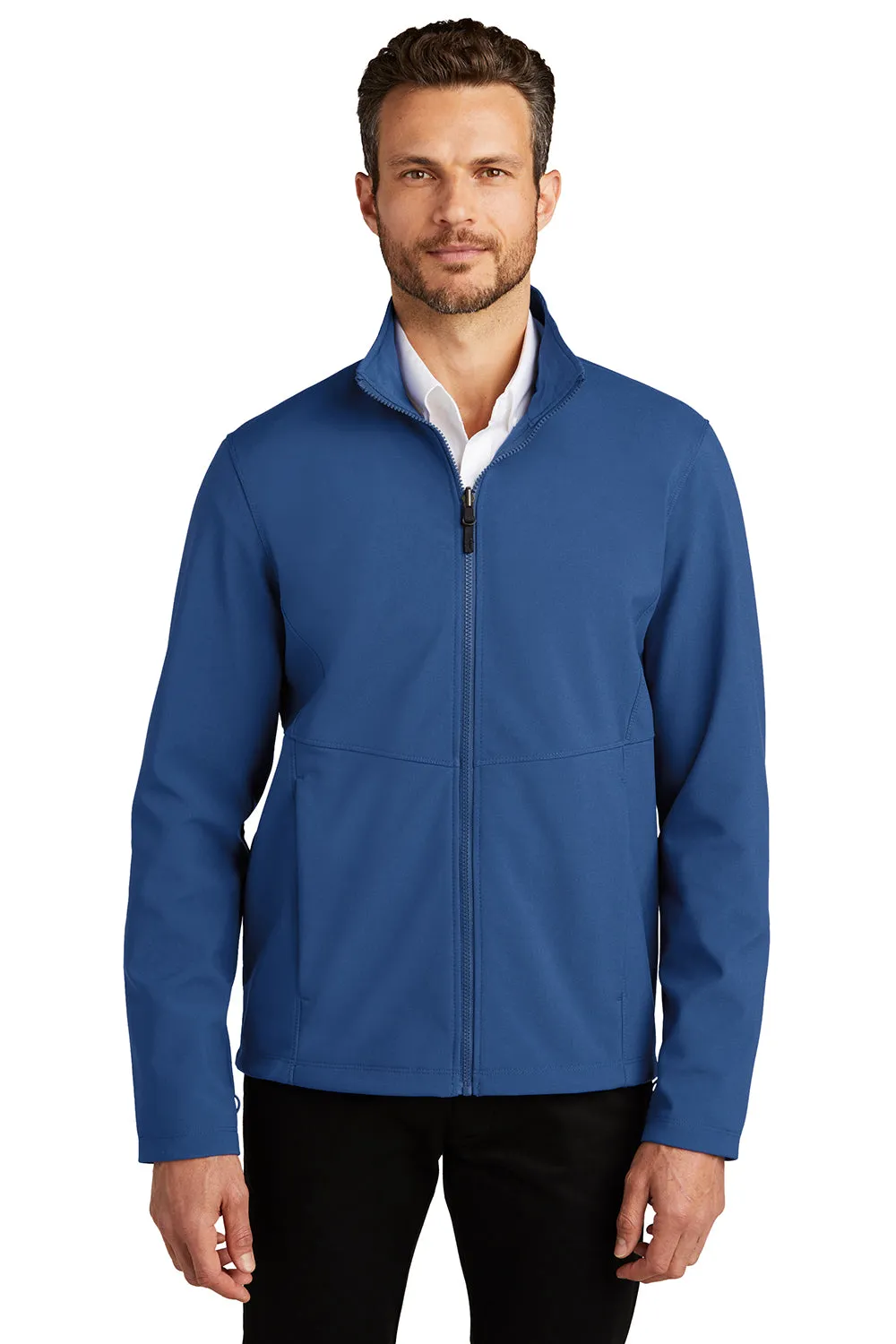 Port Authority Mens Collective Wind & Water Resistant Full Zip Jacket - Night Sky Blue