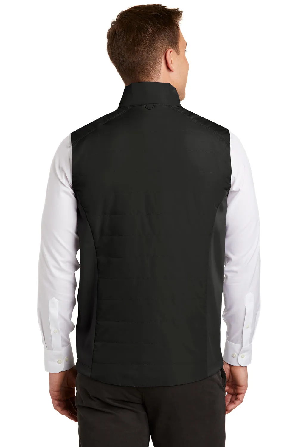 Port Authority Mens Collective Wind & Water Resistant Full Zip Vest - Deep Black