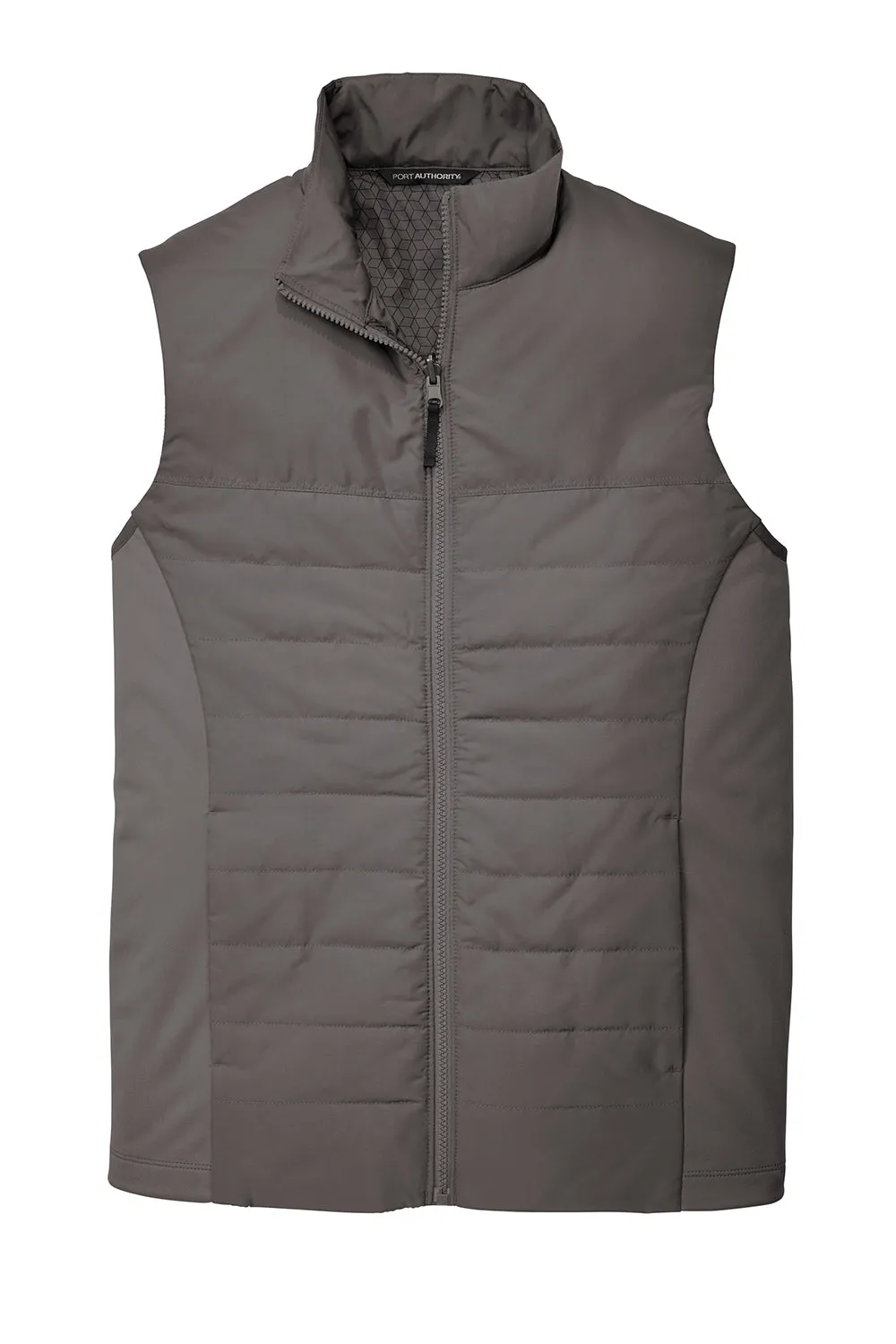 Port Authority Mens Collective Wind & Water Resistant Full Zip Vest - Graphite Grey