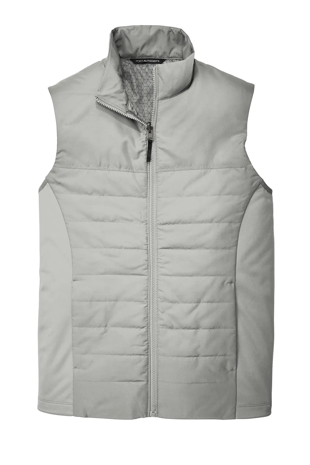 Port Authority Mens Collective Wind & Water Resistant Full Zip Vest - Gusty Grey
